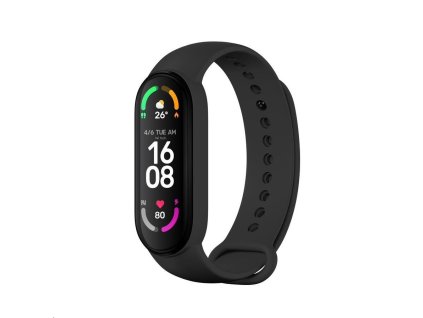 RhinoTech řemínek pro Xiaomi Mi Band 6, černá (RTACC054)