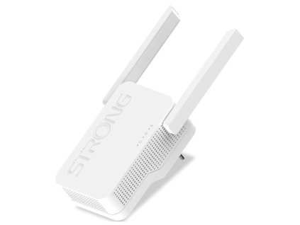 STRONG univerzální opakovač AX1800/ Wi-Fi 6 standard 802.11ax/ 1800 Mbit/s/ 1x WAN/LAN bílý (REPEATERAX1800)