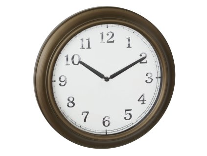 TFA 60.3066.53 OUTDOOR - nástěnné hodiny pro vnitřní/venkovní použití - barva mosaz (TFA60.3066.53)