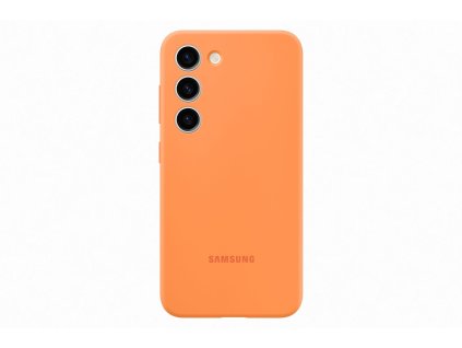 Samsung Silikonový zadní kryt pro Samsung Galaxy S23 Orange (EF-PS911TOEGWW)