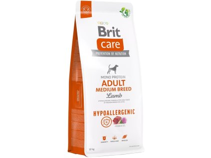 Brit Care Dog Hypoallergenic Adult Medium Breed, 12kg granule pro psy (8595602559015)