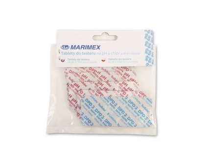 Marimex Tablety do testru na pH (20 ks) + chlor (20 ks) + chlor vázaný (10 ks) (11305008) (11305008)
