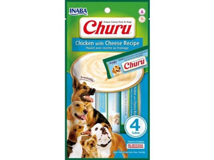 Churu Dog Chicken with Cheese 4x14g (8859387701091)
