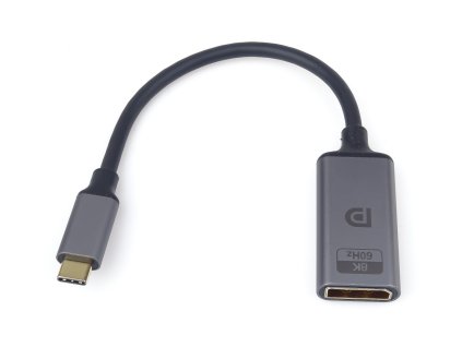 PremiumCord adaptér USB-C na DisplayPort DP1.4 Male/Female 8K@60Hz a 4k@120Hz 20cm (ku31dp12)