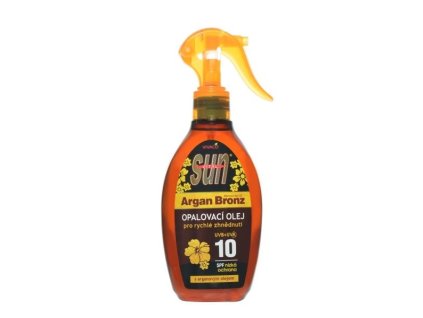 Sun Vital opalovací olej s BIO arganovým olejem SPF 10, 200 ml (157904)