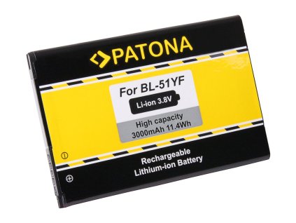 PATONA baterie pro mobilní telefon LG G4 BL-51YF 3000mAh 3,8V Li-Ion (PT3119)