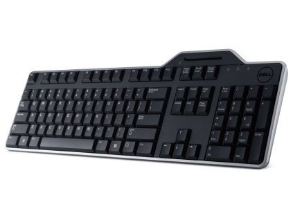 DELL KB-813/ Česká/ Slovenská/ klávesnice se čtečkou čipových karet/ USB/ černá (580-BBJR)