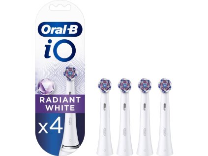 Oral-B iO Radiant White Náhradní hlavice, 4 ks (1100022370)