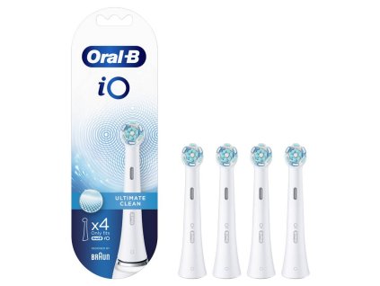 Oral-B iO Ultimate Clean White Náhradní hlavice, 4 ks (1100022401)