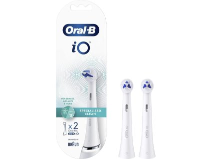 Oral-B iO Specialised Clean Náhradní hlavice pro rovnátka, 2 ks (41015205)
