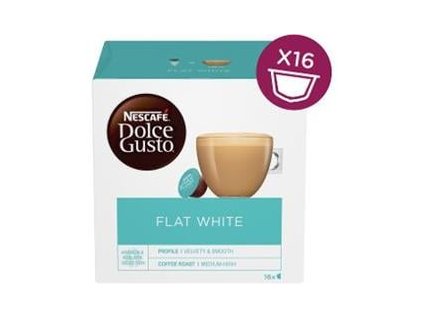 NESCAFÉ® Dolce Gusto® Flat White kávové kapsle, 16 ks (41008715)