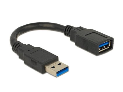 Delock USB 3.0 kabel prodlužující A / A samec / samice délka 0,15m (82776)