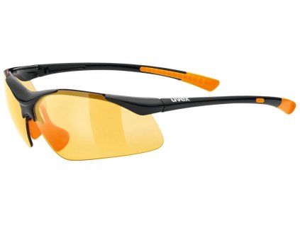 UVEX BRÝLE SPORTSTYLE 223 BLACK / LTM.ORANGE (00058322_1_1)