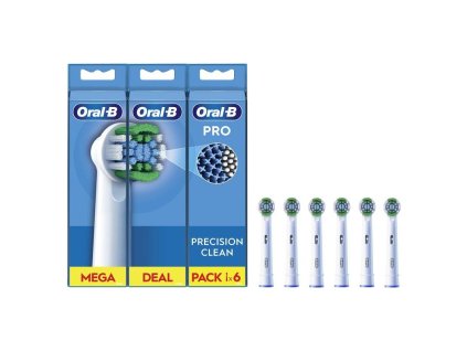 Oral-B EB 20-4 PRO Precision Clean Náhradní hlavice, 6 ks (1100028167)