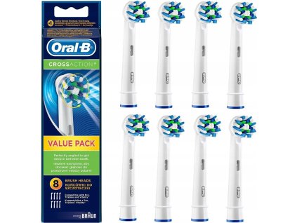 Oral-B EB 50-4 PRO Cross Action Náhradní hlavice, 8 ks (1100028172)