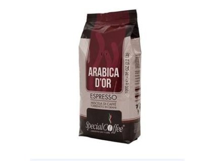 SpecialCoffee Arabica DOro 100% 1 Kg zrnková káva (Arabica DOro  100% 1 Kg zrnkov)