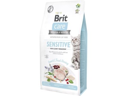 Brit Care Cat Grain-Free Insect. Food Allergy Management, 7kg granule pro kočky (8595602554225)