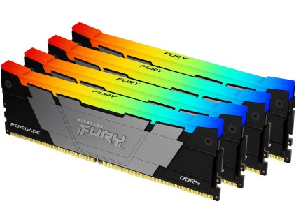 Kingston Fury Renegade DIMM DDR4 64GB 3600MHz 1Gx8 RGB (Kit 4x16GB) (KF436C16RB12AK4/64)