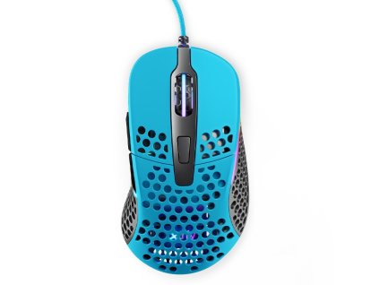 XTRFY Gaming Mouse M4 RGB, Miami modrá (XG-M4-RGB-BLUE)