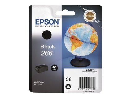 Epson Singlepack Black 266 černá - originální (C13T26614010)