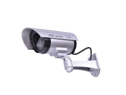 Solight maketa bezpečnostní kamery, na stěnu, LED dioda, 2 x AA (1D40)