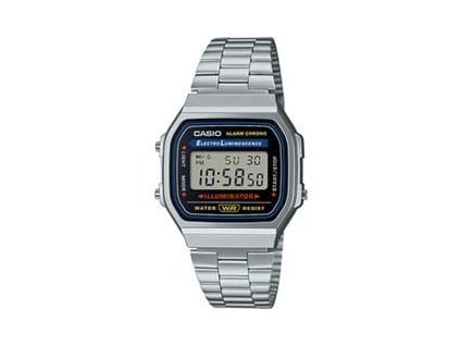 Casio A168WA-1 Unisex náramkové hodinky (15000004)