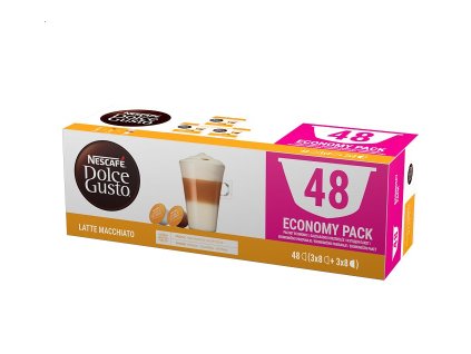 NESCAFÉ® Dolce Gusto® Latte Macchiato Tripack XG kávové kapsle 48 ks (12534674)