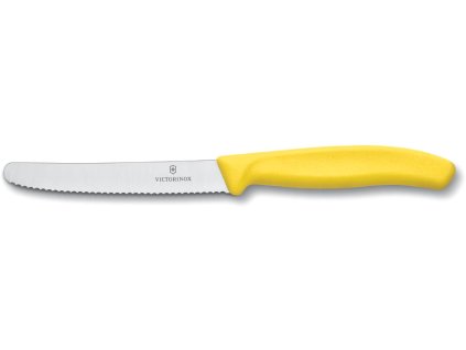 Victorinox Nůž na zeleninu vlnka, žlutá (6.7836.L118)