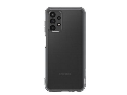 Samsung Poloprůhledný zadní kryt A13 5G černý (EF-QA136TBEGWW)