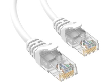 Conexpro patch kabel UTP, CAT5e, 0.25m, bílý (PC5U-025W)