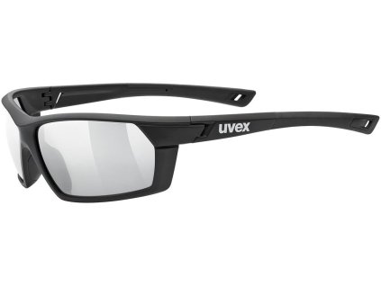 UVEX BRÝLE SPORTSTYLE 225 BLACK MAT/LTM.SILVER (00069982_1_1)