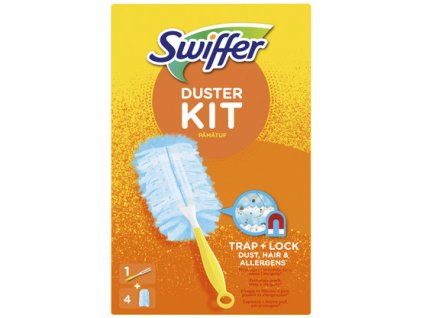 Swiffer Duster Kit násada malá + prachovka 4 ks (8006540307960)
