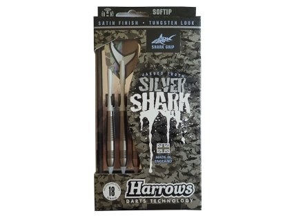 Šipky HARROWS SOFT SILVER SHARK 18g (05-T21-18)