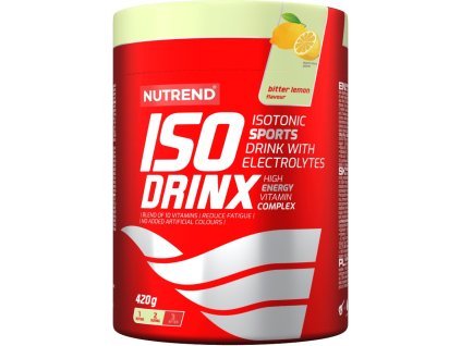 Nutrend ISODRINX 420 g, bitter lemon (VS-014-420-BLE)
