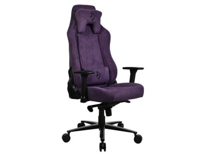 AROZZI herní židle VERNAZZA Soft Fabric Purple/ povrch Elastron/ fialová (VERNAZZA-SFB-PP)