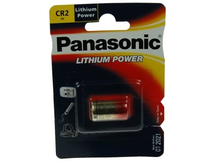 Nenabíjecí fotobaterie CR2 Panasonic Lithium 1ks Blistr (SPPA-CR2)