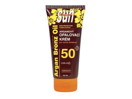 Sun Vital opalovací krém s BIO arganovým olejem SPF 50 (230104)