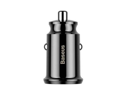 Autonabíječka Baseus Grain 2x USB 5V 3.1A (černá) (CCALL-ML01)