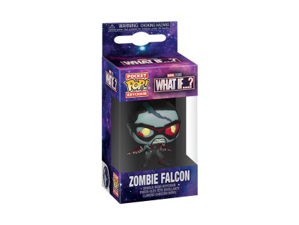 Funko POP Keychain: Marvel What If S2- Zombie Falcon (FK57401)