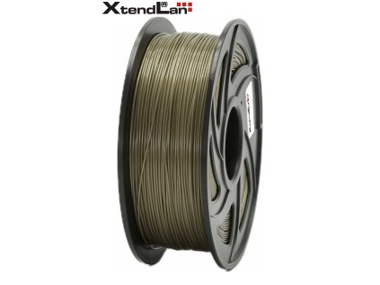 XtendLAN PETG filament 1,75mm plavě hnědý 1kg (3DF-PETG1.75-WBN 1kg)
