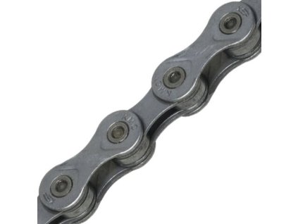 Řetěz KMC e10 E-bike, 10 rychlostí, stříbrný - 122 článků (23687)