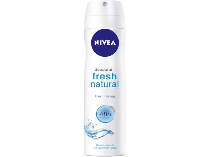 Nivea Fresh Natural Antiperspirant Spray 150 ml (4005808724697)
