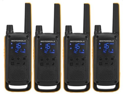 MOTOROLA Talkabout T82 Extreme, Quadpack, žlutá/černá (B8P00810YDEMAQ)
