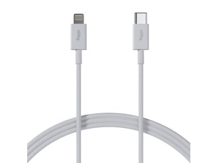 Datový kabel Allity AUC-03 USB-C/Lightning 2m 27W bílý (GSM186404)