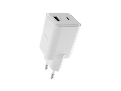 Rychlonabíječka do sítě Allity GaN PD QC ATC-01-30WAC 1x USB-C 1x USB-A 30W bílá (GSM186385)