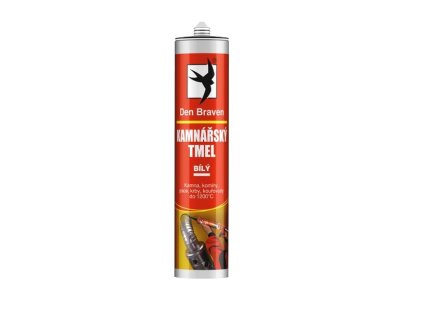 Den Braven Kamnářský tmel, 280ml, černá (70405RL)