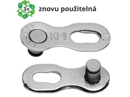 Spojka řetězu KMC 9R - 1ks (23640)
