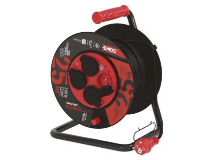 Venkovní prodlužovací kabel na bubnu 25m (P084253)