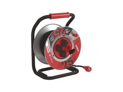 Venkovní prodlužovací kabel na bubnu 25m (P084255)