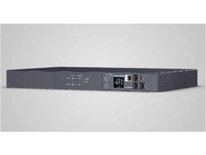 CyberPower Rack ATS Switched PDU, 1U, 10A, (12)C13, IEC-320 C14 (PDU44004)